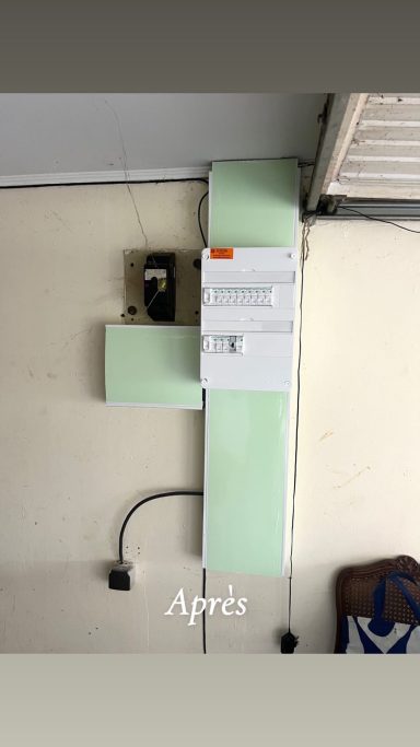 Tableau électrique APRES